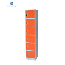 High Quality 6 Doors Metal Steel Locker for Gym School Office